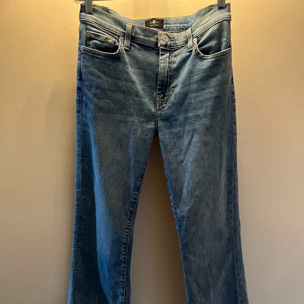 7 for all man kind tailorless dojo in distressed authentic light